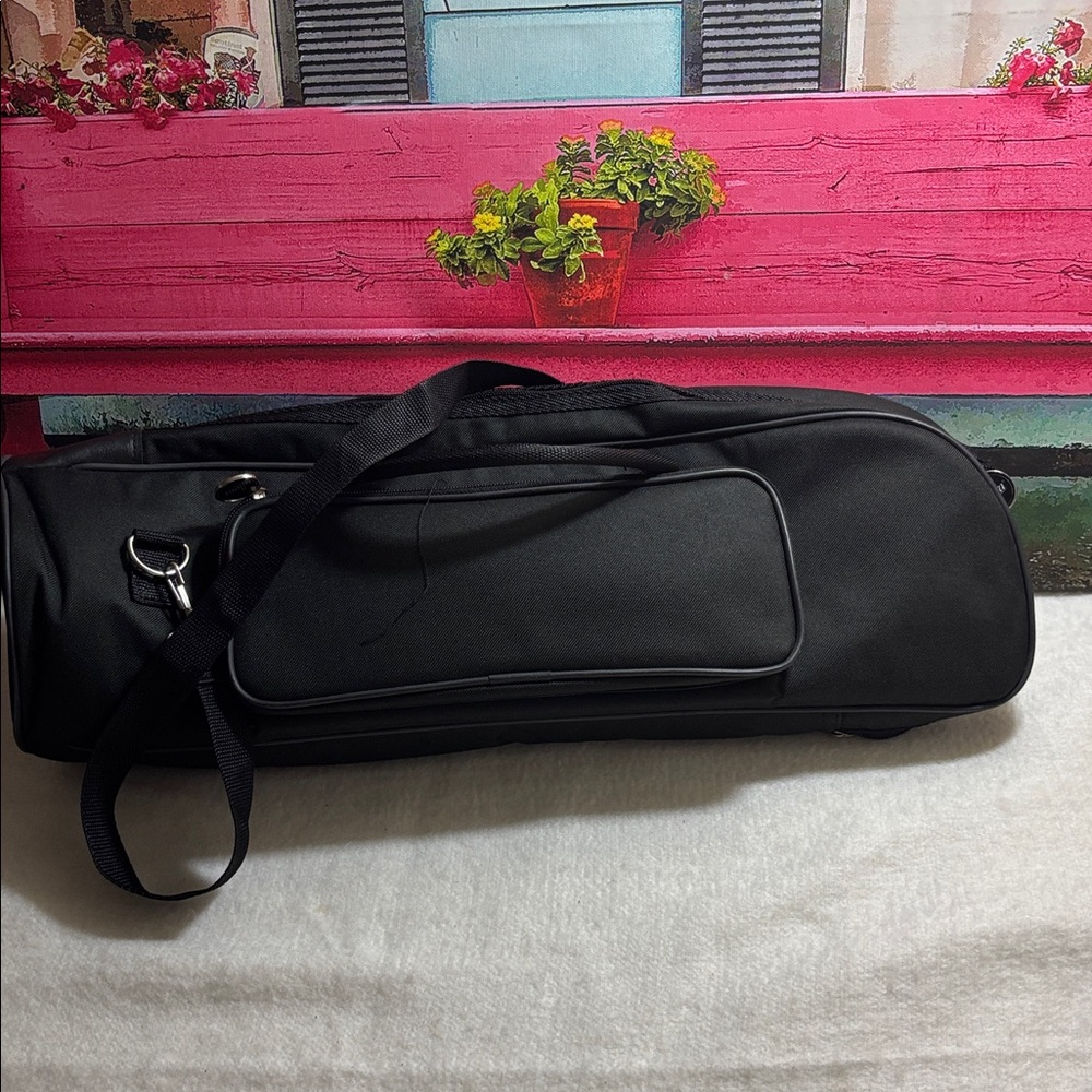 ALLORA Lightweight Trumpet Instrument Carry Case Bag/Accessories Zip Black New